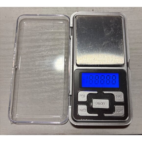 Digital Pocket Scale 500g/0.1g Precision With LCD Display & Protective Cover - Picture 4 of 7